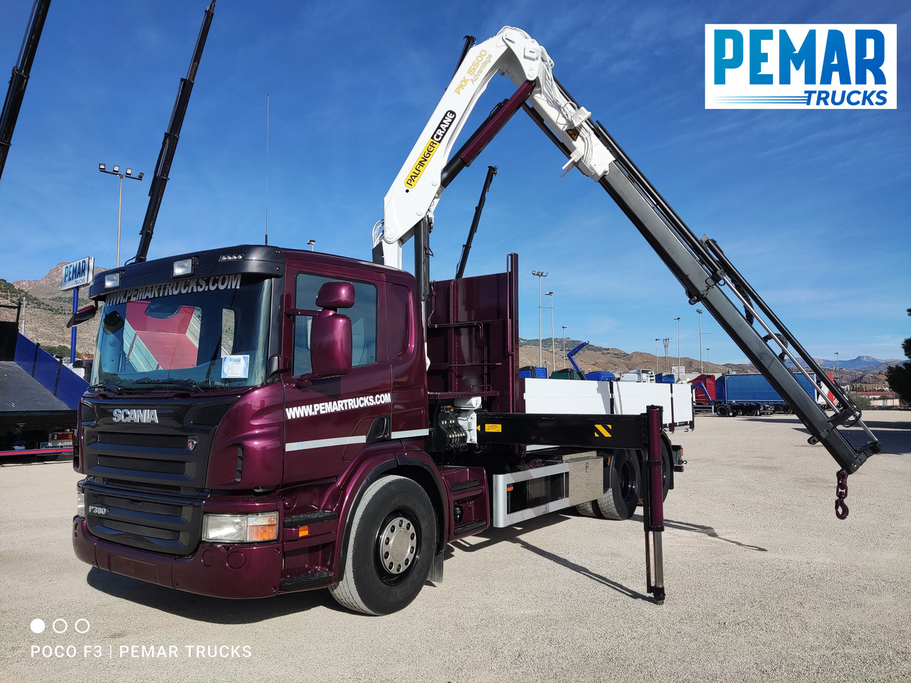 Tipper, Crane truck SCANIA P 380 6X2 GRUA BASCULANTE: picture 14