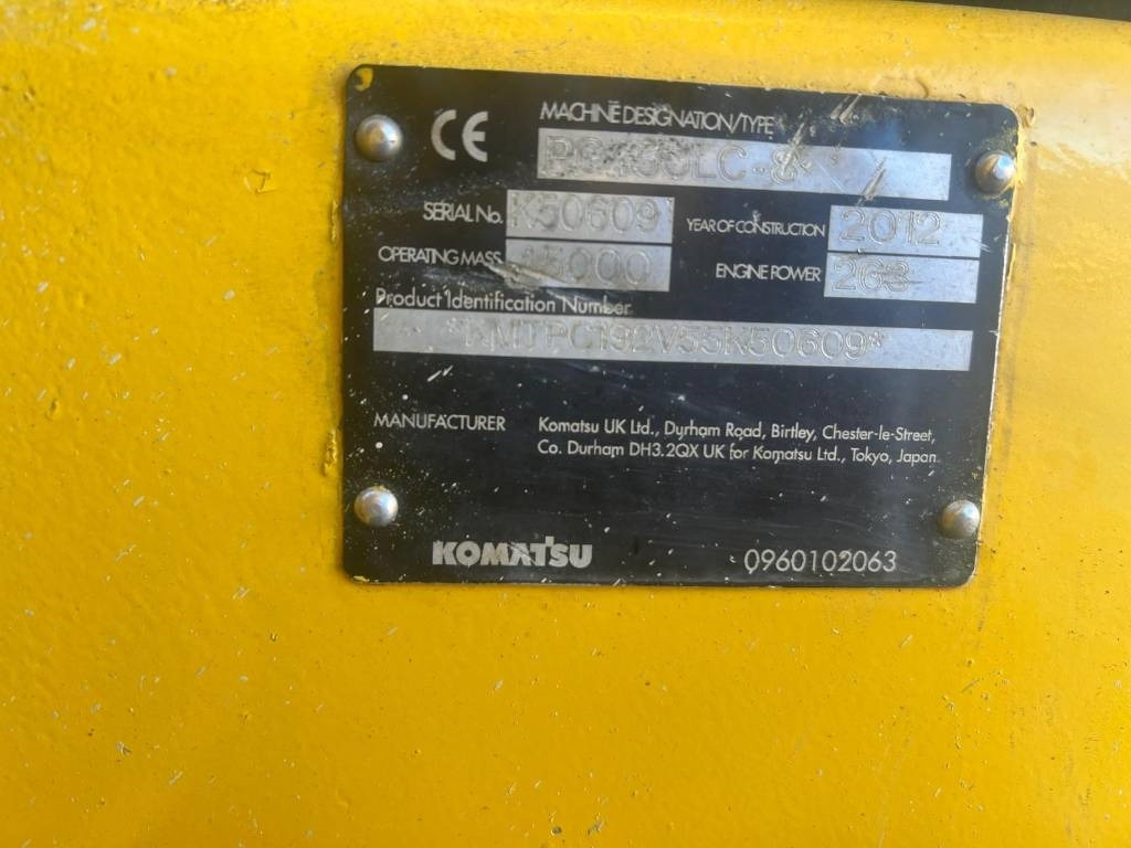 Crawler excavator Komatsu PC 450 LC-8: picture 14