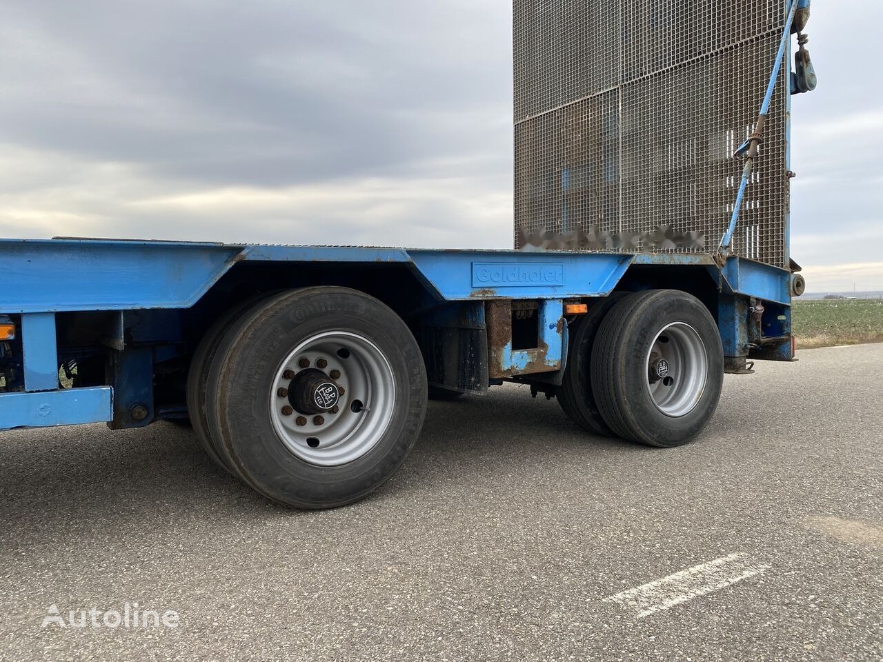 Low loader semi-trailer Goldhofer GOLDHOFFER STZ - L2 - 23/80 Trailer Agabaritic 2 VIRATOARE : 2 S: picture 8