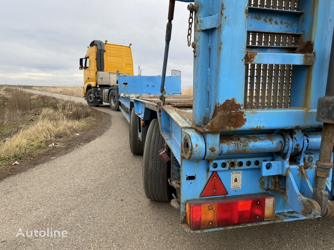 Low loader semi-trailer Goldhofer GOLDHOFFER STZ - L2 - 23/80 Trailer Agabaritic 2 VIRATOARE : 2 S: picture 32