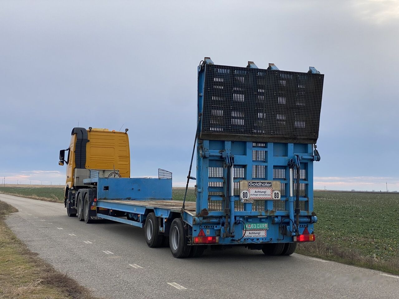 Low loader semi-trailer Goldhofer GOLDHOFFER STZ - L2 - 23/80 Trailer Agabaritic 2 VIRATOARE : 2 S: picture 11