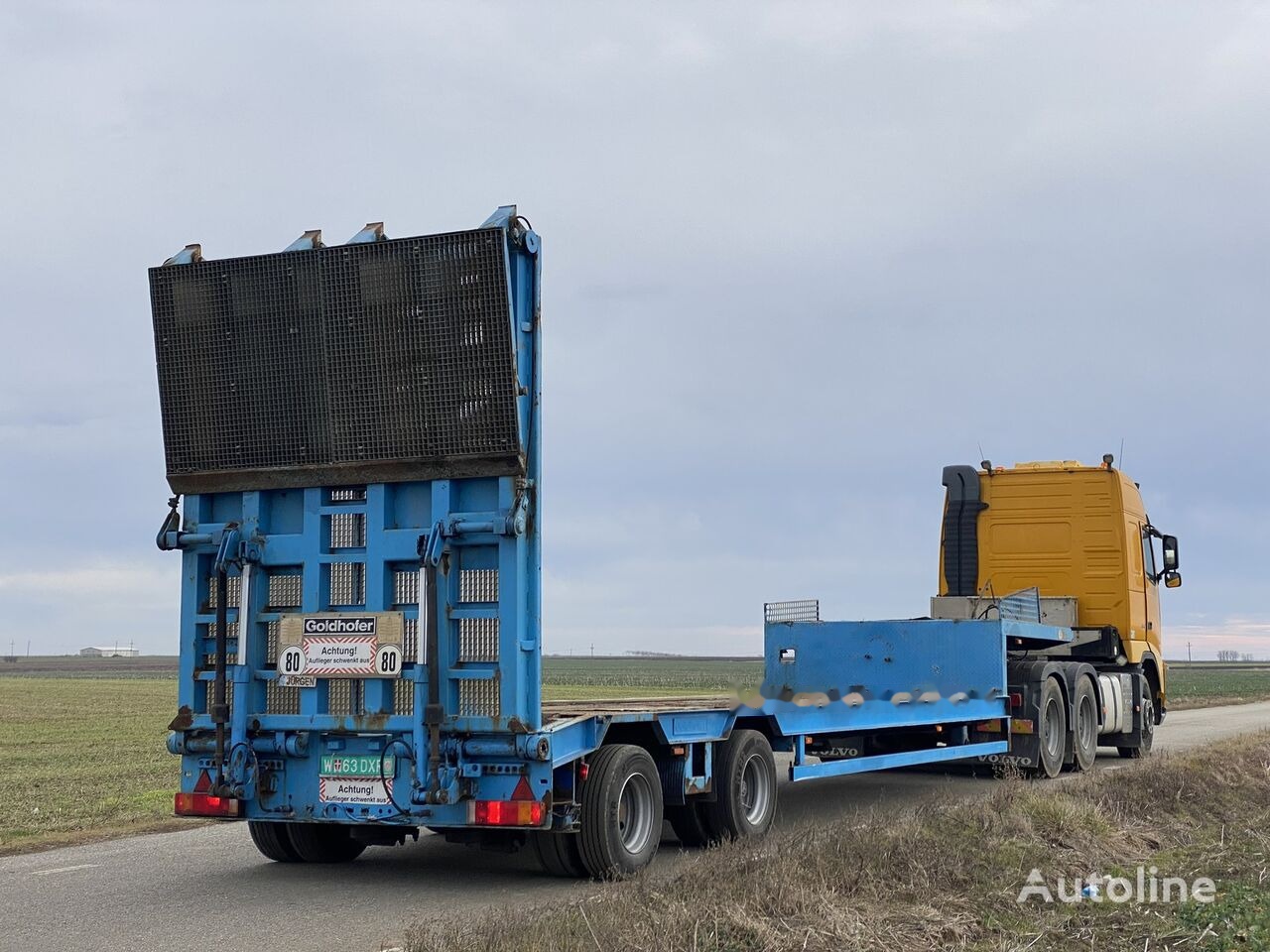 Low loader semi-trailer Goldhofer GOLDHOFFER STZ - L2 - 23/80 Trailer Agabaritic 2 VIRATOARE : 2 S: picture 12