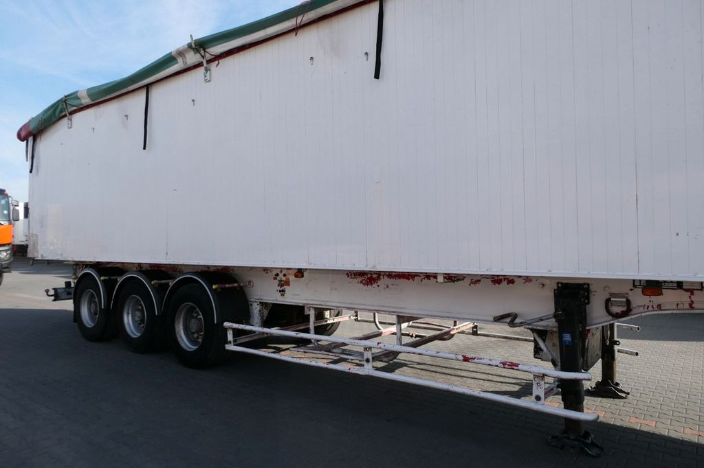 Curtainsider semi-trailer Benalu WYWROTKA ALUMINIOWA / 75 M3 / KLAPO-DRZWI: picture 8