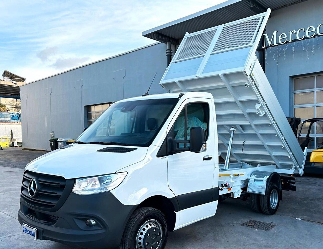 New Tipper van Mercedes 515 T 37/50 PRO Ribaltabile Tril: picture 8