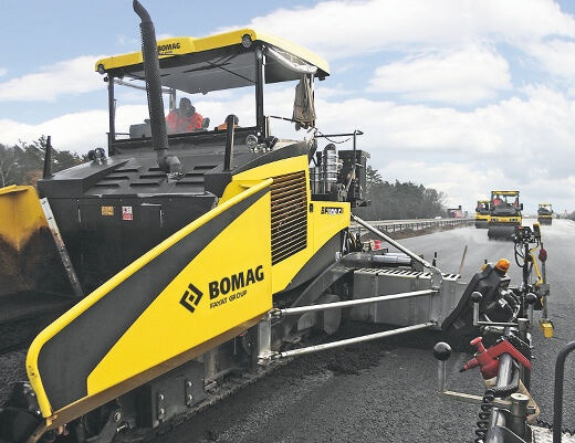 New Asphalt paver BOMAG BF 800C S600 - Tier3: picture 9