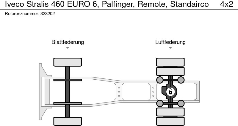 Tractor unit Iveco Stralis 460 EURO 6, Palfinger, Remote, Standairco: picture 15