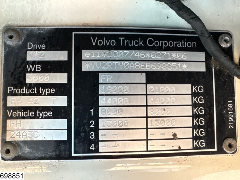 Leasing of Volvo FH 460 EURO 6 Volvo FH 460 EURO 6: picture 7