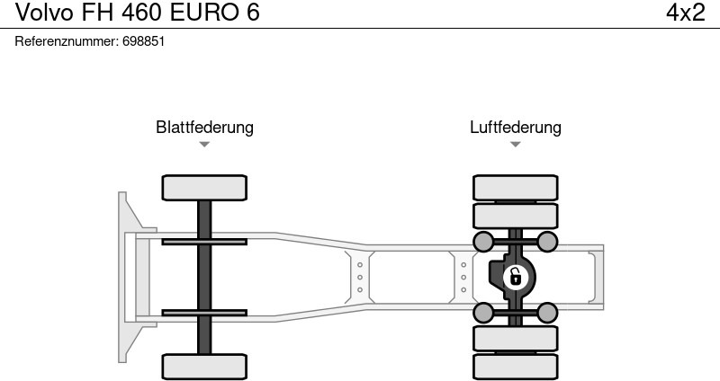 Leasing of Volvo FH 460 EURO 6 Volvo FH 460 EURO 6: picture 13