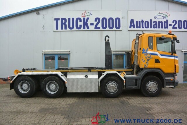 Hook lift truck Scania G 480 8x4 24 T Retarder Deutscher LKW: picture 13