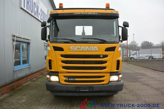 Hook lift truck Scania G 480 8x4 24 T Retarder Deutscher LKW: picture 15