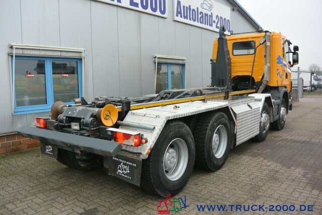 Hook lift truck Scania G 480 8x4 24 T Retarder Deutscher LKW: picture 12