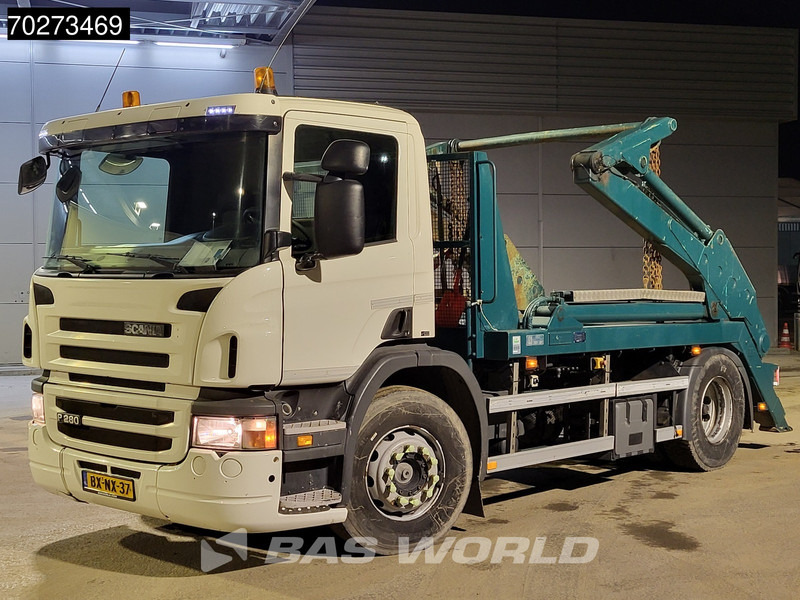 Skip loader truck Scania P280 4X2 Hyva NG 2014 KA Skiploader Automatic Euro 5: picture 7