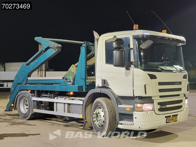 Skip loader truck Scania P280 4X2 Hyva NG 2014 KA Skiploader Automatic Euro 5: picture 16