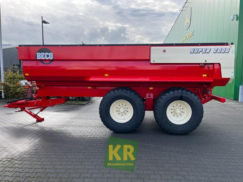 New Farm tipping trailer/ Dumper Beco Super 2000: picture 8