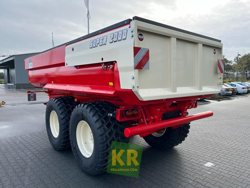 New Farm tipping trailer/ Dumper Beco Super 2000: picture 7