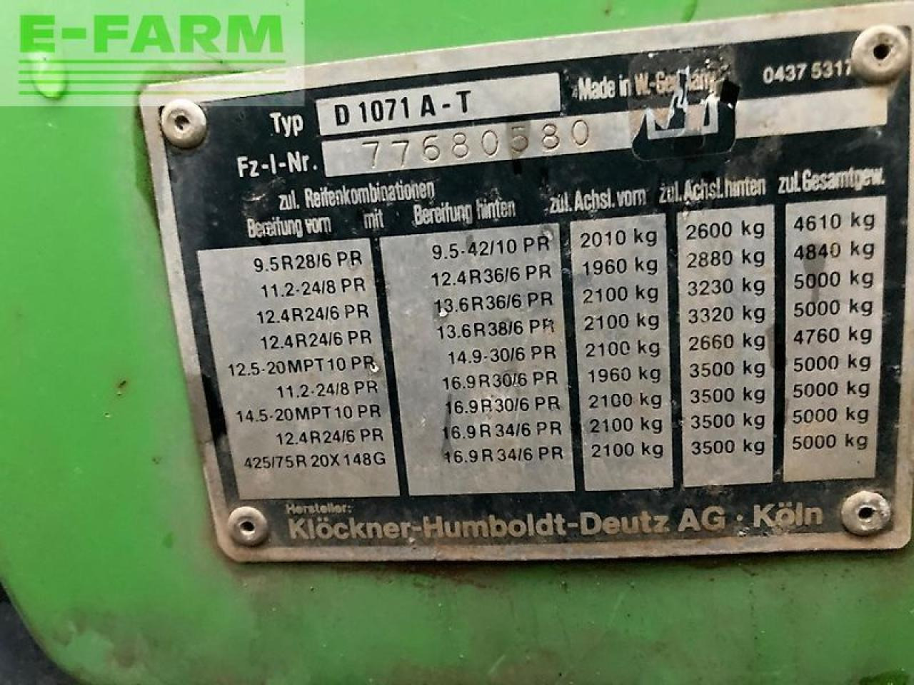 Farm tractor Deutz-Fahr dx 3.65: picture 24