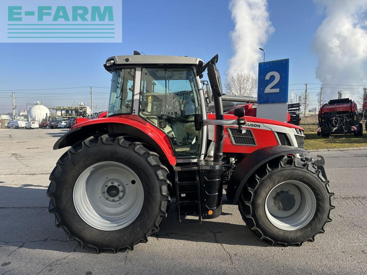 Farm tractor Massey Ferguson mf 6s.180: picture 7