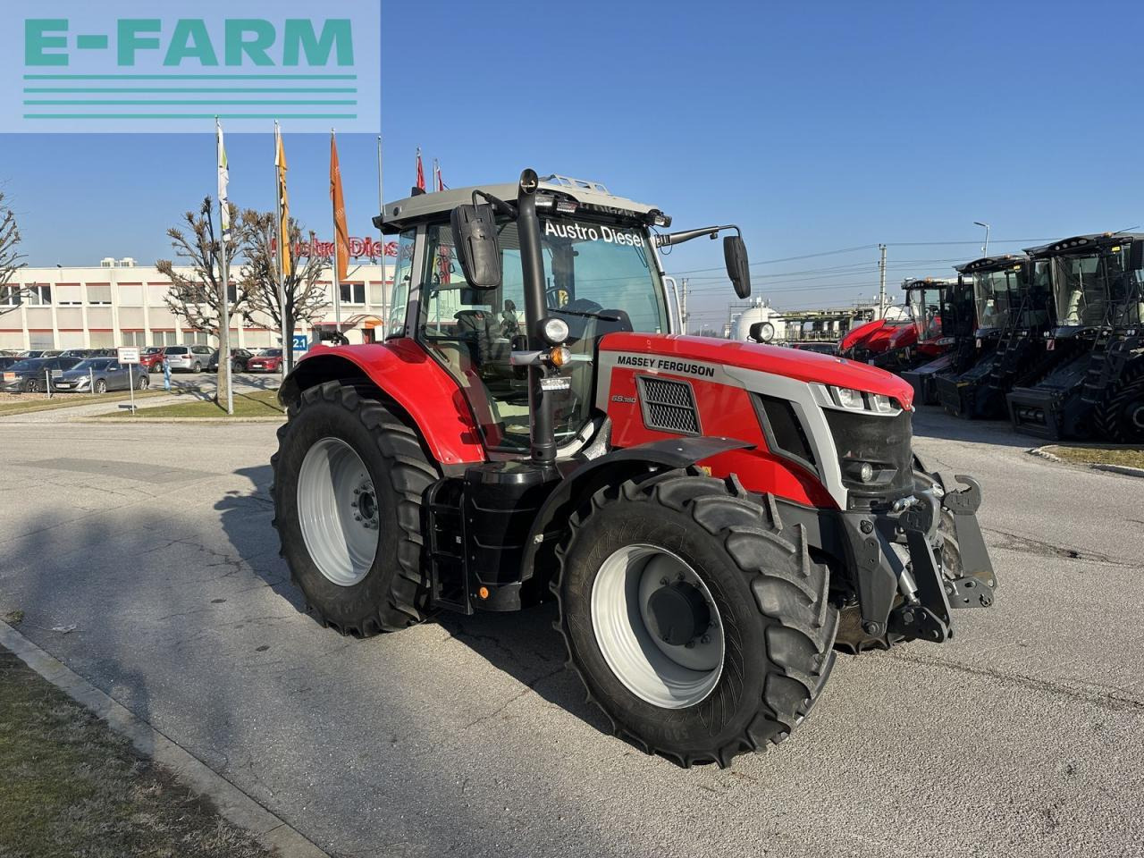 Farm tractor Massey Ferguson mf 6s.180: picture 8