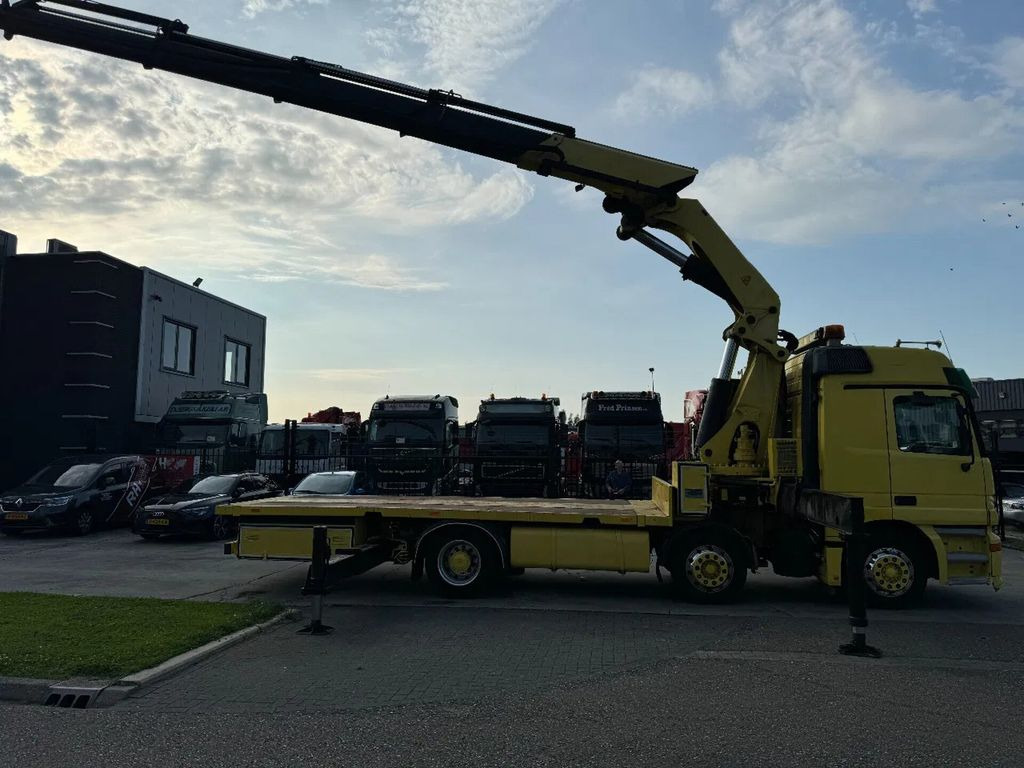 Dropside/ Flatbed truck, Crane truck Mercedes-Benz Actros 6X2 PALFINGER + FLY JIB + REMOTE CONTROL: picture 7