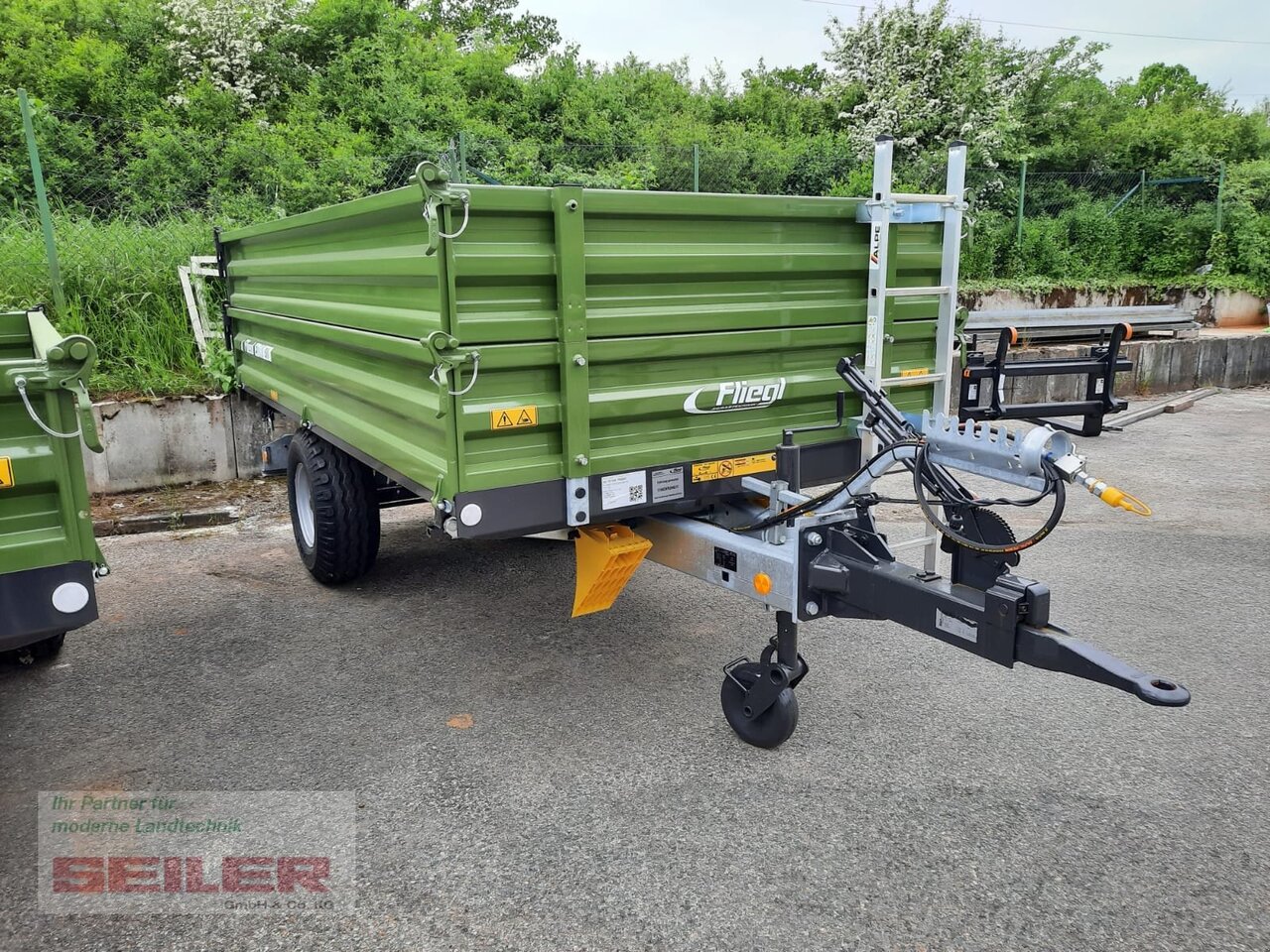 New Farm tipping trailer/ Dumper Fliegl EDK 50 FOX: picture 8