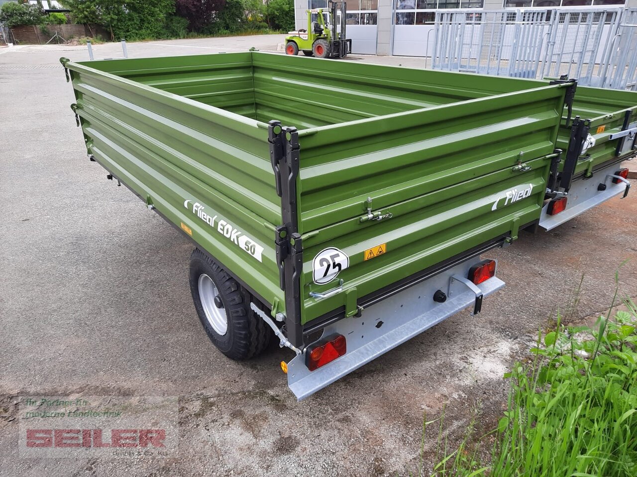 New Farm tipping trailer/ Dumper Fliegl EDK 50 FOX: picture 10