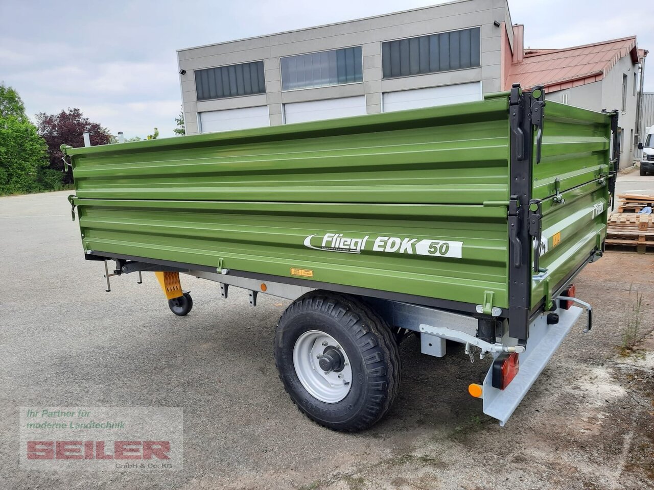 New Farm tipping trailer/ Dumper Fliegl EDK 50 FOX: picture 11