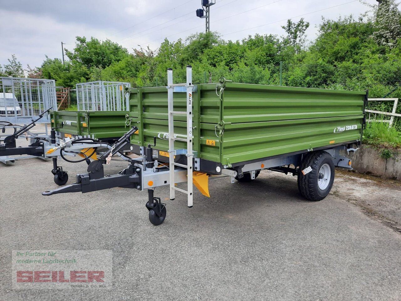 New Farm tipping trailer/ Dumper Fliegl EDK 50 FOX: picture 14