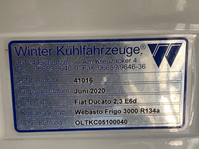 Refrigerated van Fiat Ducato 30 140 M-Jet L2H1 Euro6 AHK ZV: picture 13