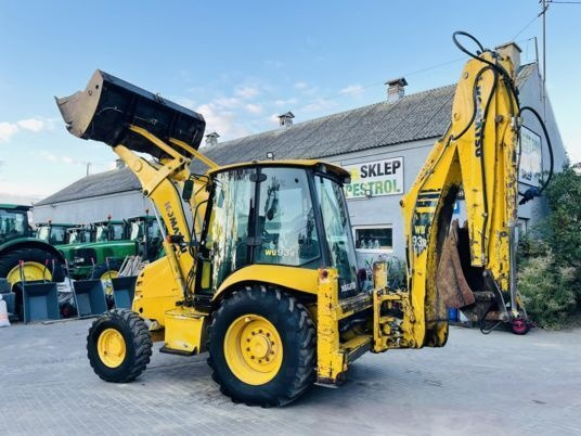 Backhoe loader Komatsu WB 93R: picture 10