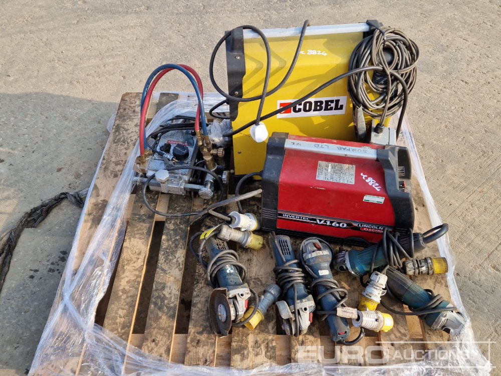 Construction equipment Cobel Welder Generator, Invertec V160 Welder Generator, Makita 110 Volt Angle Grinder (5 of): picture 6