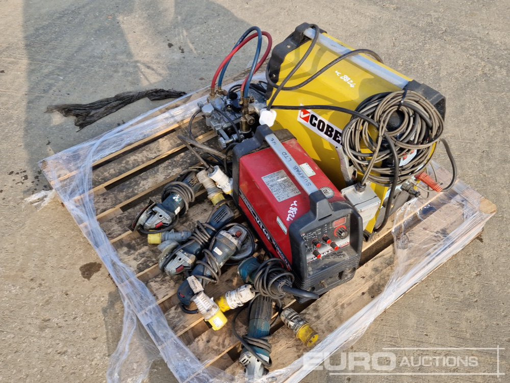 Construction equipment Cobel Welder Generator, Invertec V160 Welder Generator, Makita 110 Volt Angle Grinder (5 of): picture 7